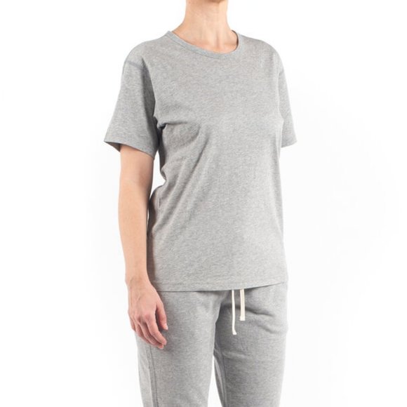 Regning Champ Women's Pima Jersey T-Shirt - Heather Gray - M - Picture 1 of 10